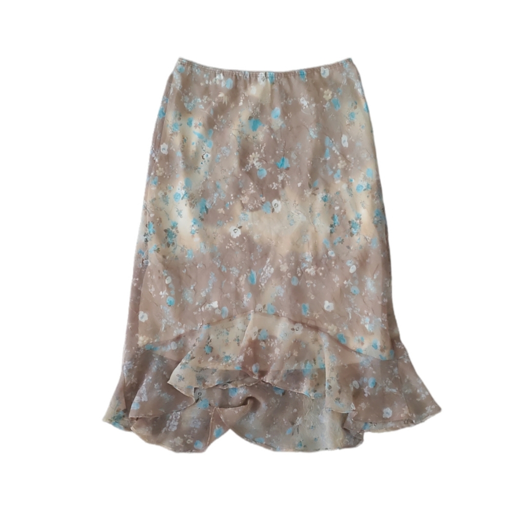 Y2K Reworked Floral Midi Skirt - Picture 3 of 4